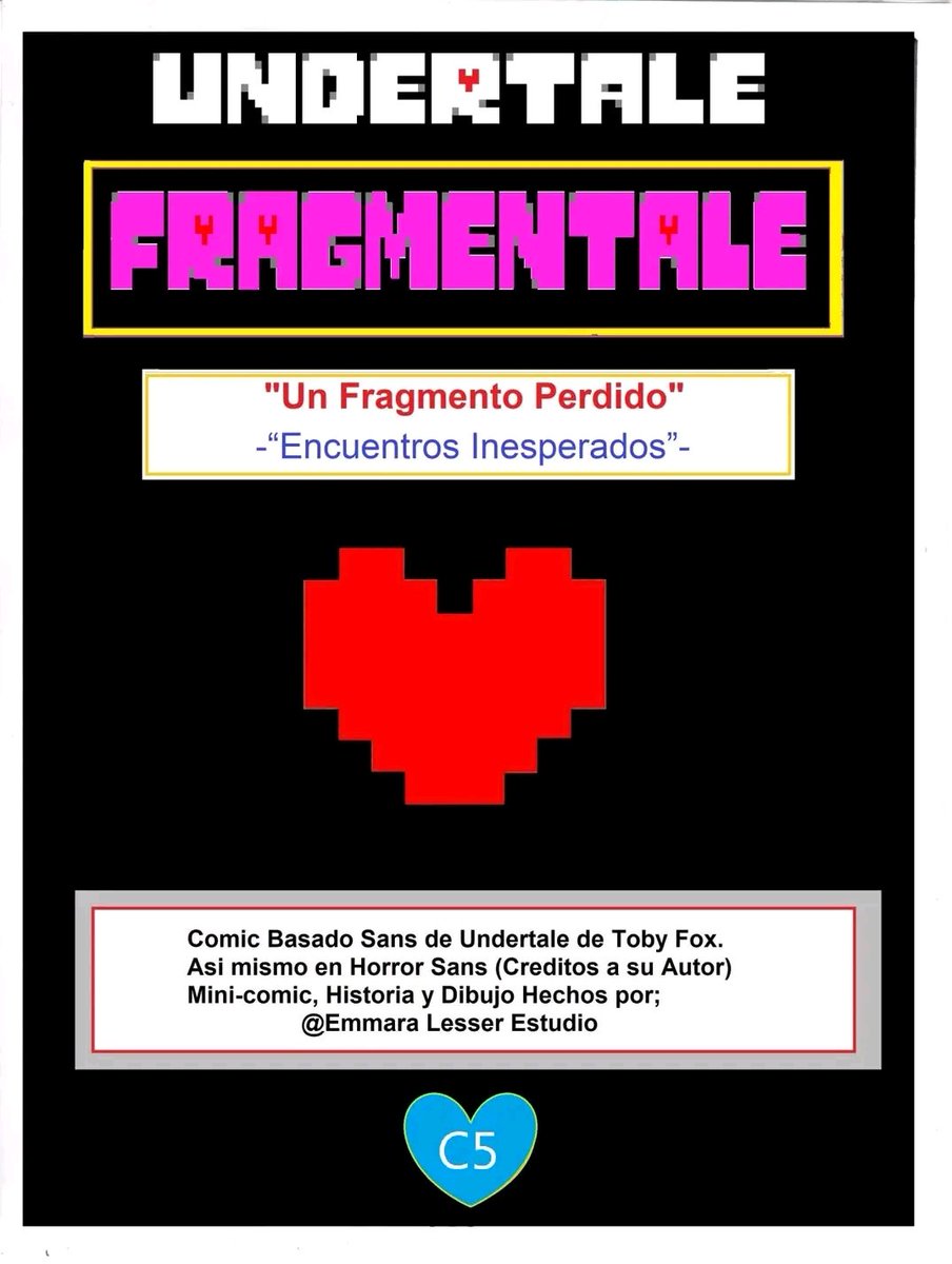 LesserEmmara's tweet photo. Fragmentale
Un fragmento Perdido:
Encuentros inesperados cap 5 (1/3)
#undertaleAU #undertale_AU #undertaleoc #undertale_comic https://t.co/qtoCkwZtJK