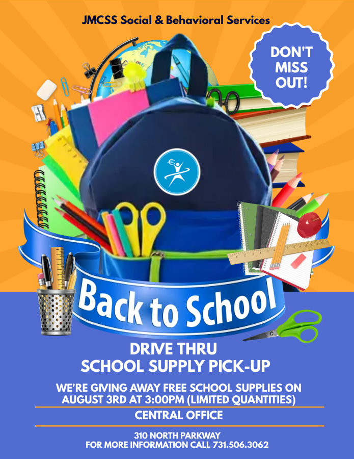 JMCSchools's tweet photo. Our Family Support team is giving way free school supplies at the Central Office on August 3rd at 3PM. This is one of many support activities that will take place this year. CLICK THE LINK AND CONNECT WITH US USING THE LET'S TALK APP >>> https://t.co/SfMQUiXyk3 https://t.co/dyCqvRUASU