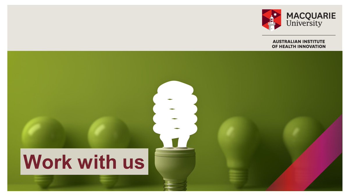 Job alert 📢We are seeking an exceptional Centre Manager to join our team. You will be experienced in providing high-level financial, administrative and strategic support to enable the delivery of the research Centre’s goals. Find out more here: 

mq.wd3.myworkdayjobs.com/en-US/Careersa…