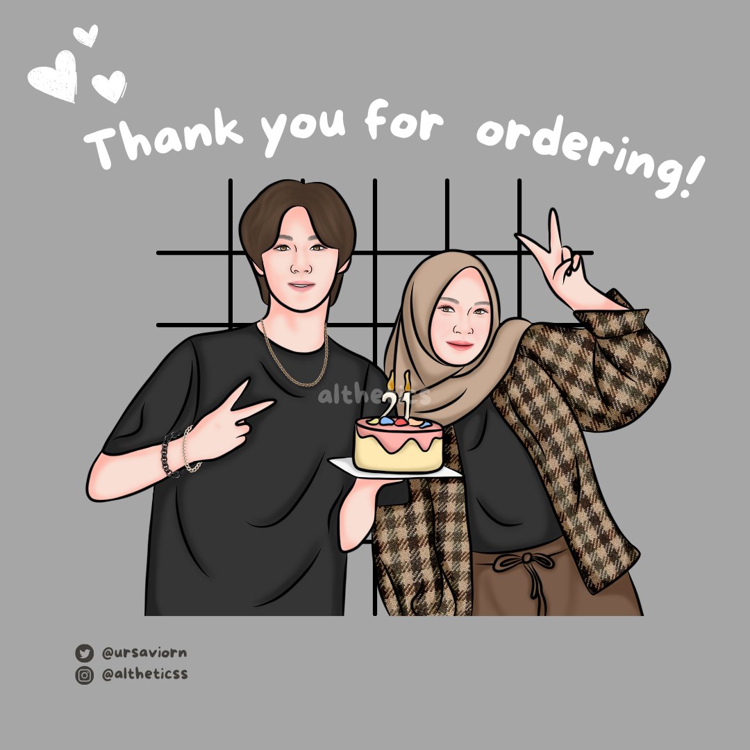 ursaviorn's tweet photo. Terima kasih sudah order☺️

cocok banget nihh buat kado ke temen, orang tersayang atau juga buat wisuda. 

Bisa req background sama tulisan juga loh dan pengerjaan juga cepet! Harganya start from 20k aja. yuk jajan!

#zonaba #zonajajan #zonauang #illustration #art #commissionart https://t.co/V6FGwlMNLA