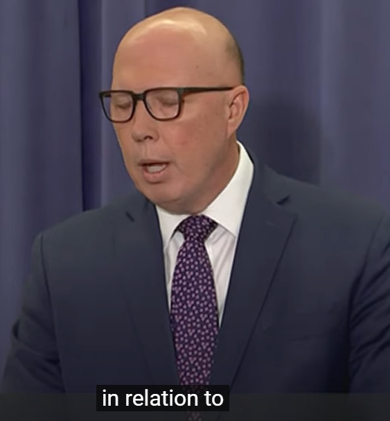 JulianAndrew63's tweet photo. Peter Dutton: 
“... um the a-advice that I’ve got ah is that there’s no record in my office of having received a briefing in relation to the matter ah the AFP says ah... that they don’t have any detail of what was provided to me ah and that’s um that’s the facts as I know them.” https://t.co/6k586sTPvW