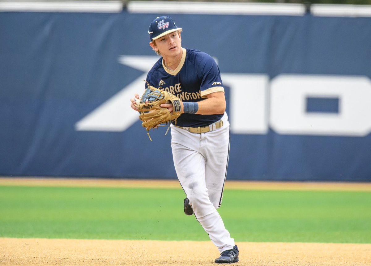 Congrats to <a href="/tyackerr/">Ty Acker</a> for signing with the Cotuit Kettleers of the Cape Cod League! The Kettleers are currently in first place and Ty will be playing with GW teammate Teddy Brennan! ⚾️ #RaiseHigh