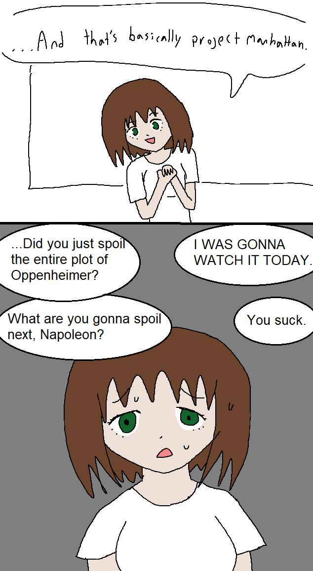 Teacher spoils a movie 