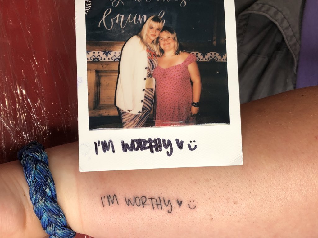 babseybabiee's tweet photo. i’ll angel in the snow until i’m worthy first tattoo for miss @reneerapp 
🤍👼🏻❄️ 
#Tattoos #SnowAngel #ImWorthy https://t.co/uqBWgyxQQp