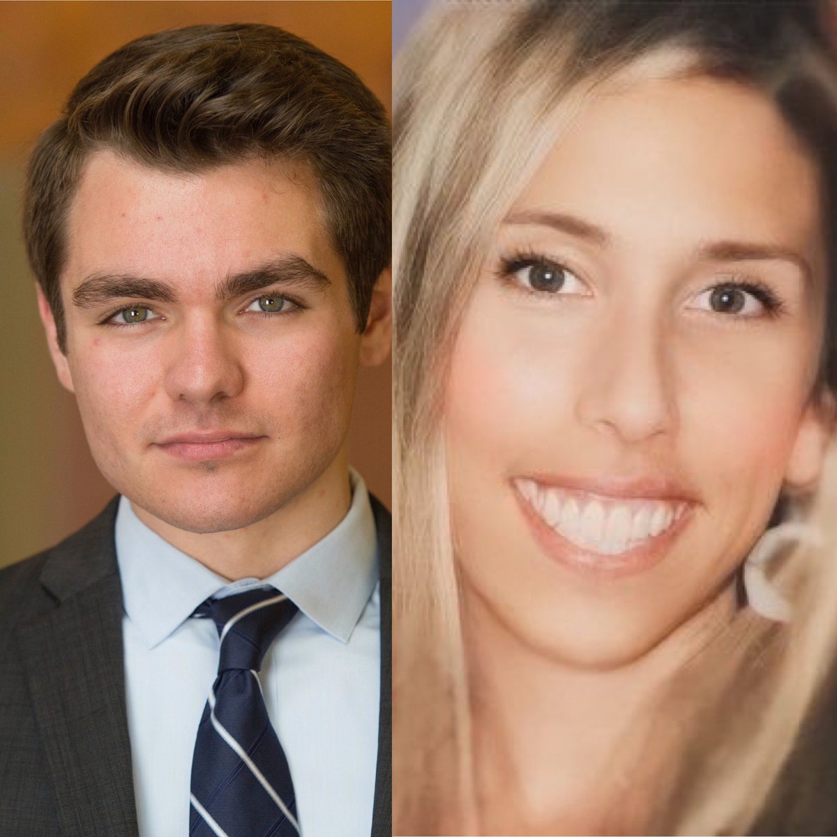 ShaykhSulaiman's tweet photo. Nick Fuentes and Amy Mek

One person is a Christian and makes statements against the Jewish community.

One person is a Jew and makes statements against the Muslim Community.

One was banned 
One was boosted

Can @elonmusk explained why? https://t.co/tFE7NRiggK