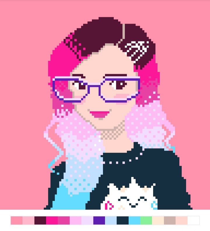 luanebulosa's tweet photo. @VTAndromedaArts Eu faço #aquarelas, a partir de 30 tamanho A5, e também faço digital #pixelart, #vetorial (podem ser #emotes) e #voxel a partir de 20 reais busto ou 50 personagem completo sem cenário.
Também aceito encomendas de painéis, ecobags e outras peças em tecido. https://t.co/cGTTI5dkaQ