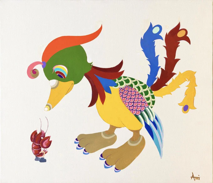 REAL TOKYO ART Vol.6会期終了。  出展した4作品完売いたしました。  国内、海外、様々な地へと旅立った絵たち。 ご覧になる方々にたくさん愛されますよう。 柴田亜美  #art   今までの作品 