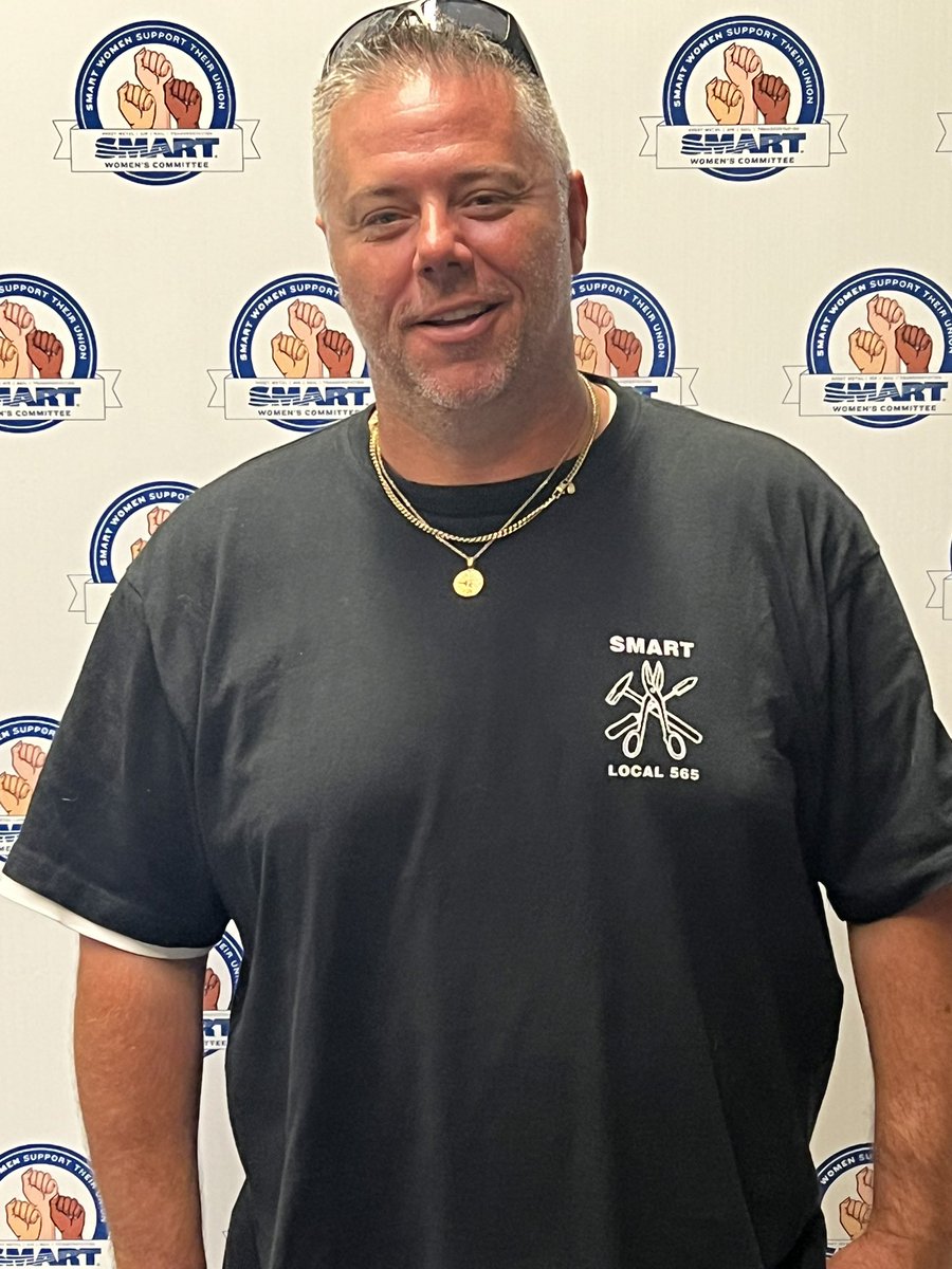 565Local's tweet image. Local 565’s business manager Jesse Buell has your back! #smartigotyourback