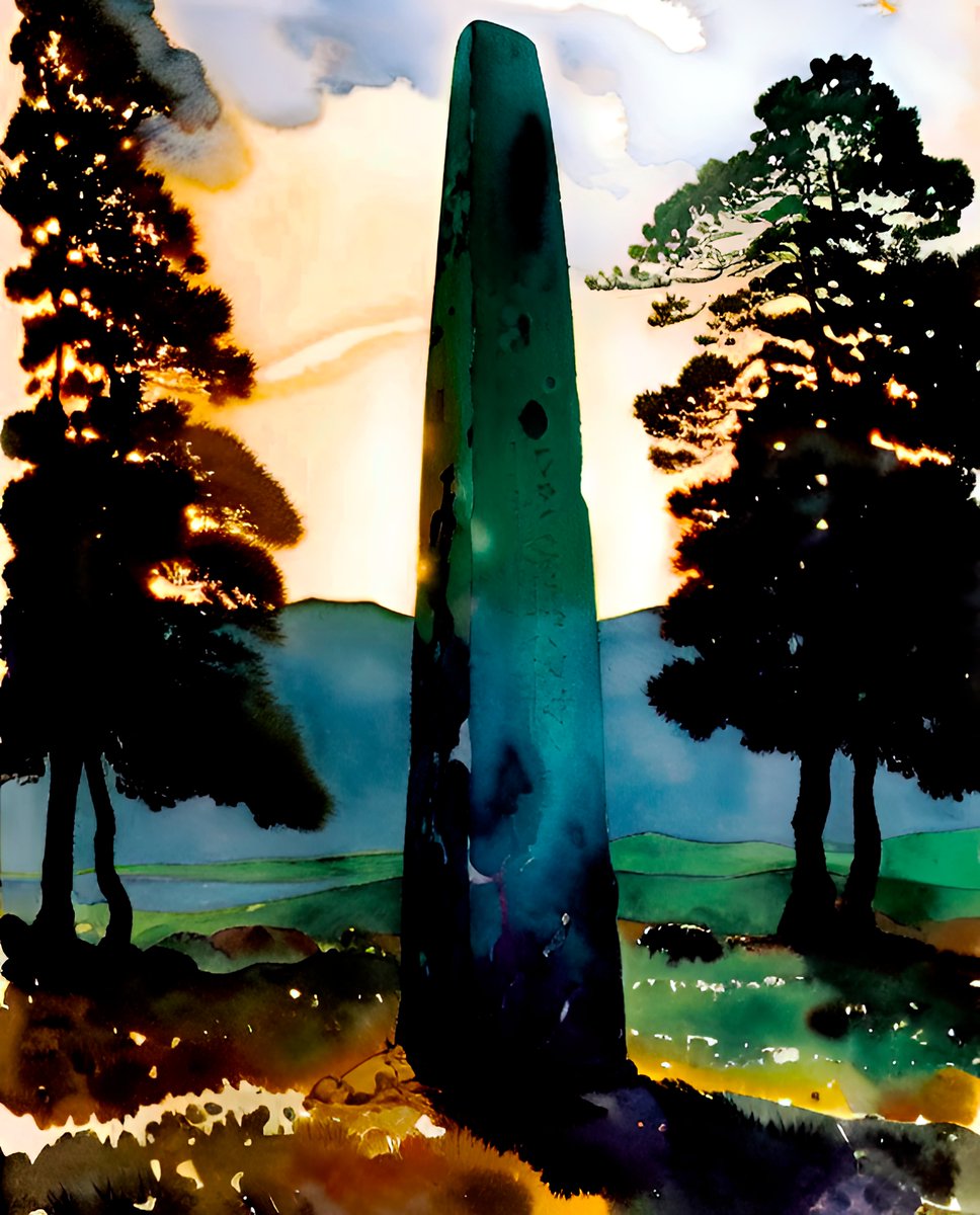 xalieri's tweet photo. Menhirs. set 1, 1 of 3
#Monolithia #FineUpstandingStones #BalanceAndPoise #Upthrust #Menhirs #WeirdArt #PsychologicalLandscape #ImSureItMustMeanSomething
#DarkArts #DigitalArt #AIAssistedArt #AIArt #WomboDream #StableDiffusion https://t.co/KqRGC7Ngmm