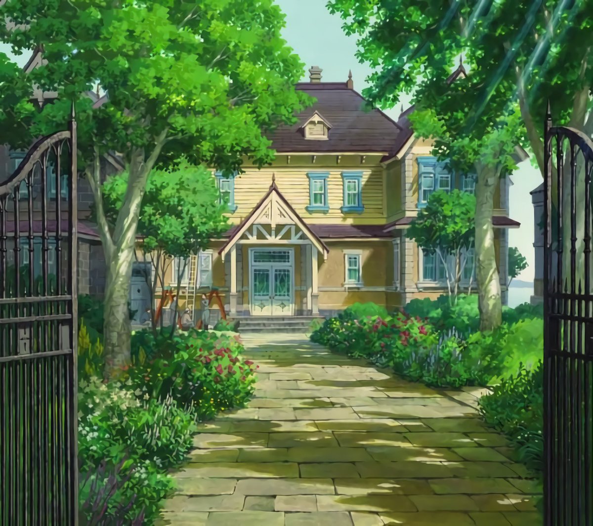 StudioGVibes's tweet photo. Ghibli houses https://t.co/bzS84ti0kC