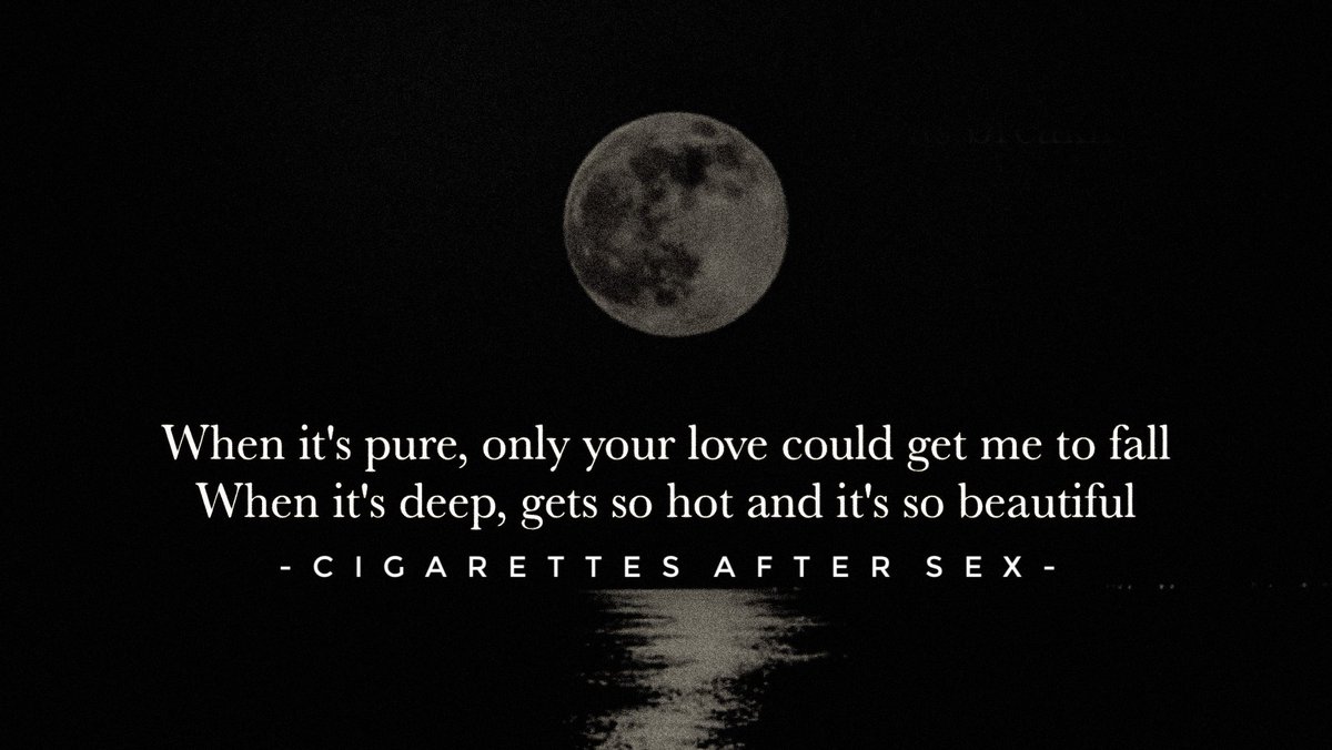 StepneyWall's tweet photo. - Cigarettes After Sex -
#Pure
#StepneyWall
#CigarettesAfterSex https://t.co/vKAxRBOcV2