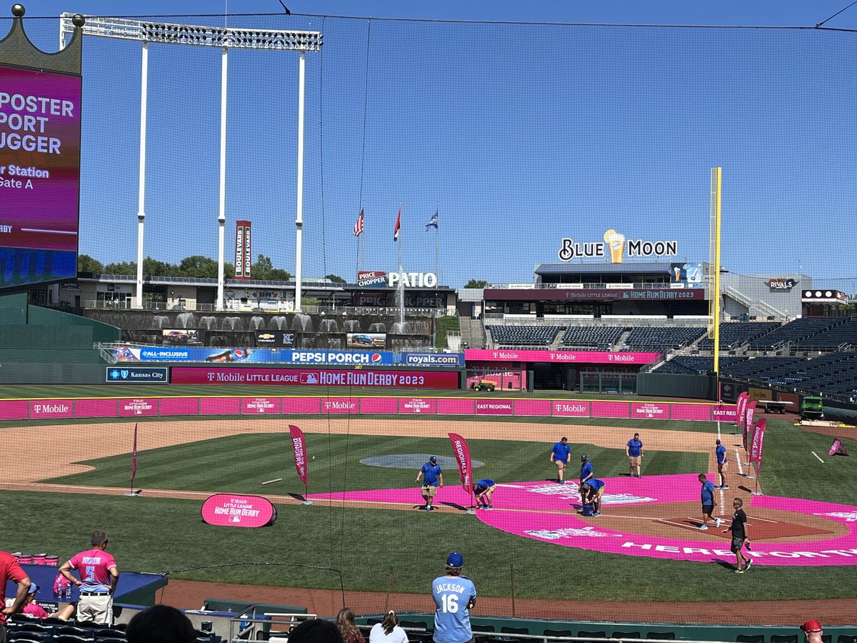 Whole lotta pink. And that's from someone who saw Barbie twice last week. 🤣