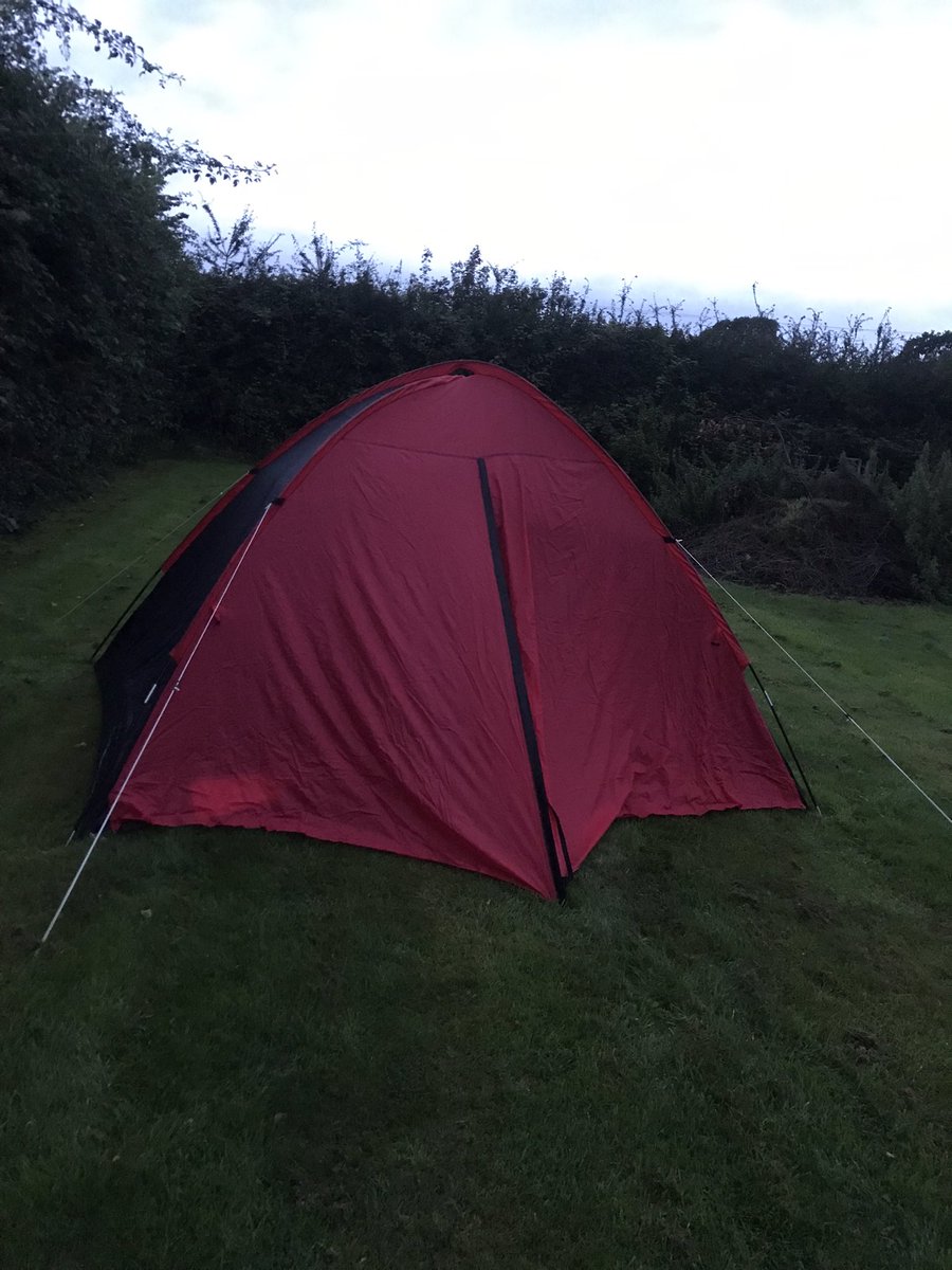 robin_worthy's tweet photo. Oh joy a night under canvas. https://t.co/Z7hQ6tnAfZ