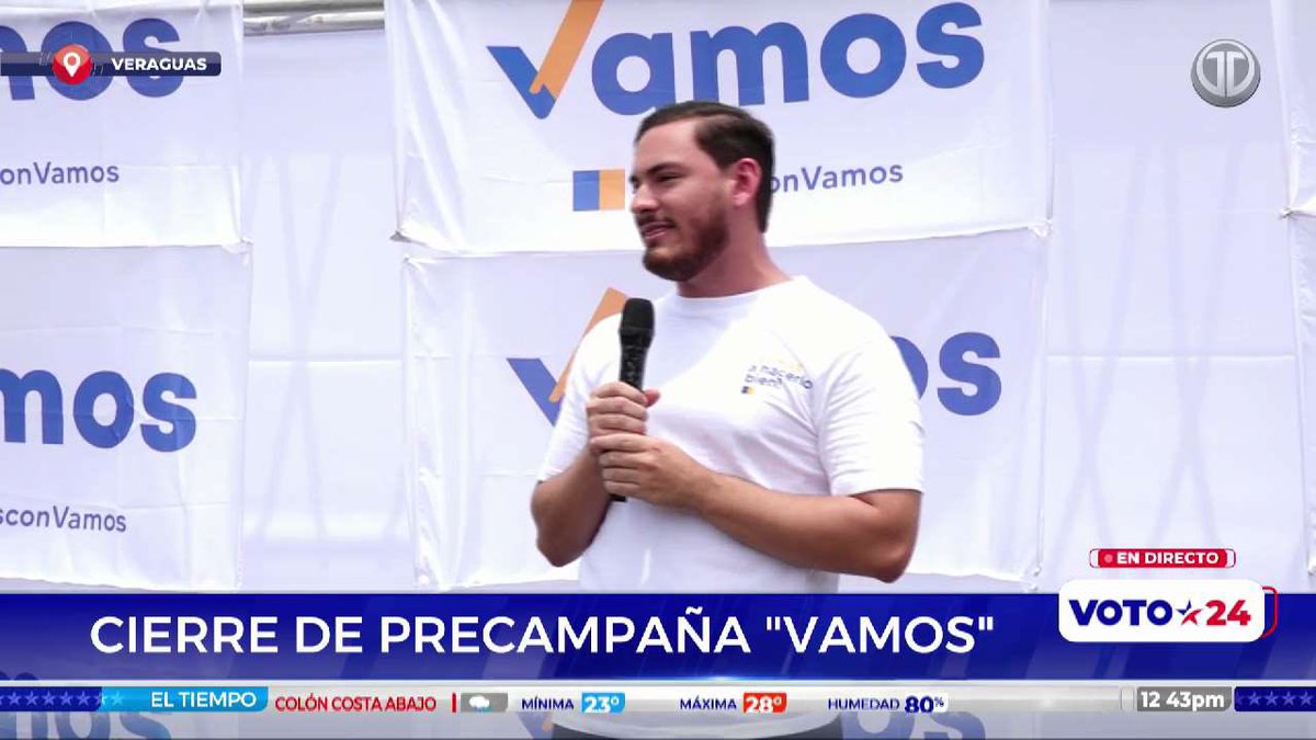 atenogenesR's tweet photo. “Al panameño y panameña que está allá afuera, que está buscando respuestas concretas, pero que ha entendido que ya no hay palabra bonita, ya no hay discurso, no hay propuesta que funcione en este país que está podrido por lo políticos corruptos que por décadas nos han gobernado”, @JDVasquezGut. #Voto24 #treporta
