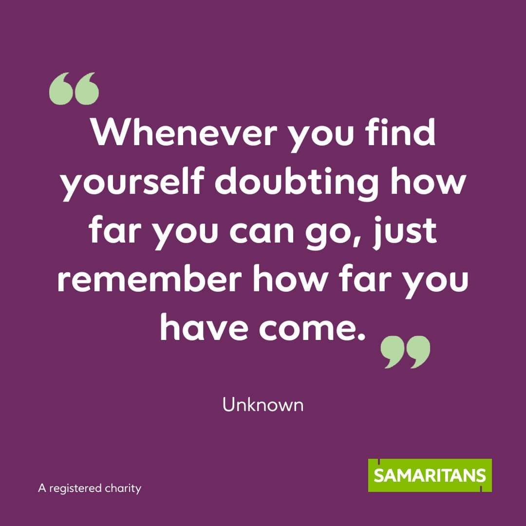 Small steps can lead to big changes. It is important to remember that progress is made one step at a time. It might seem like a small step to you, but that small step could be the start of a big journey.