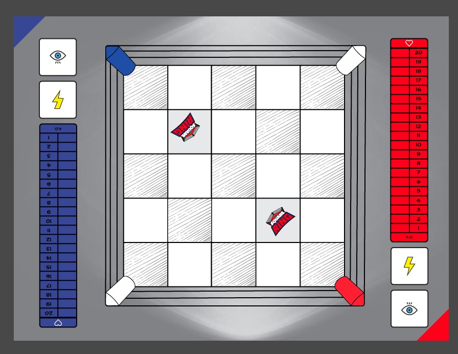 boxing_bg's tweet photo. Redesigning the board on a 9x12 inch space, which of these in the #thread is your favorite? 

#Feedback welcome!

Here's #1 https://t.co/xoSRQkvVVg