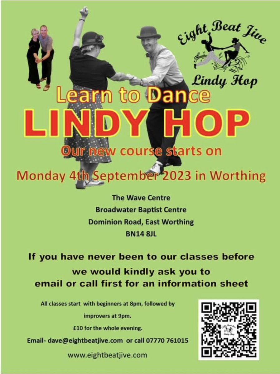 eightbeatmac's tweet photo. New lessons in Lindy Hop start on September 4th &amp; 5th https://t.co/yGw6x6wfVP