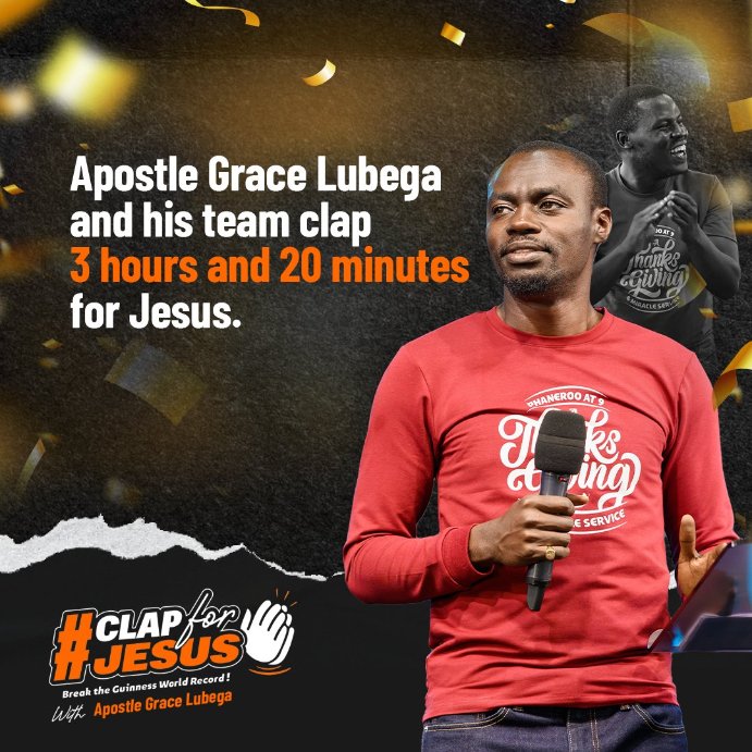 brandvst's tweet photo. A Simple Analogy for everyone fussing about the #clapForJesusWorldRecord Event, Take an example it was a Kabaka's run, which we always do in honor of a Kingdom, but this time round, all the runners have decided to run further that anyone on Planet earth, breaking the record that was previous set by some other person in Taiwan (FYI, these records are approved by the GWR).

In that understanding, breaking that record doesn't change the fact that it was a Kabaka's run, The reason why people ran in the first place was because of the King, and because they honored the that much, they decided to do it further than anyone else on Earth.

I swear you have to be demon posessed or sponsored by envy of both the King and his runners to see anything wrong in it.

Let me break the Analogy, The King is Jesus, And the Run is the Clap here, And because he is Jesus, We chose to clap for him longer than any man on Earth.

Again I say, If not for Eny or Strife, Nothing can compel a man to fight the cause.