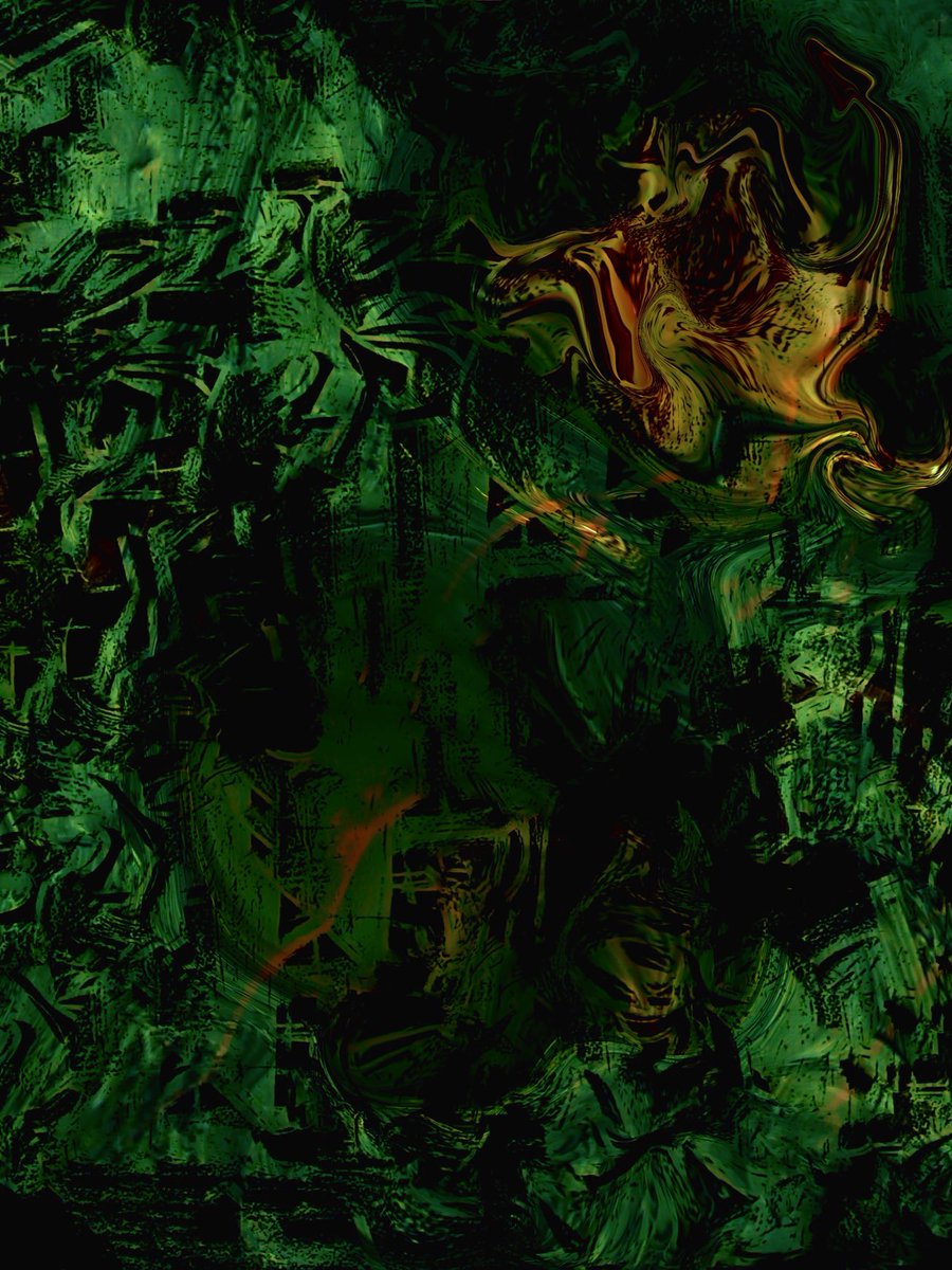 fustbariclation's tweet photo. Watchers of the cavern.

#Art #Digital #DigitalArt #Abstract #Surreal #Iconographic #liminal #mythos https://t.co/9HZWRaBW6r