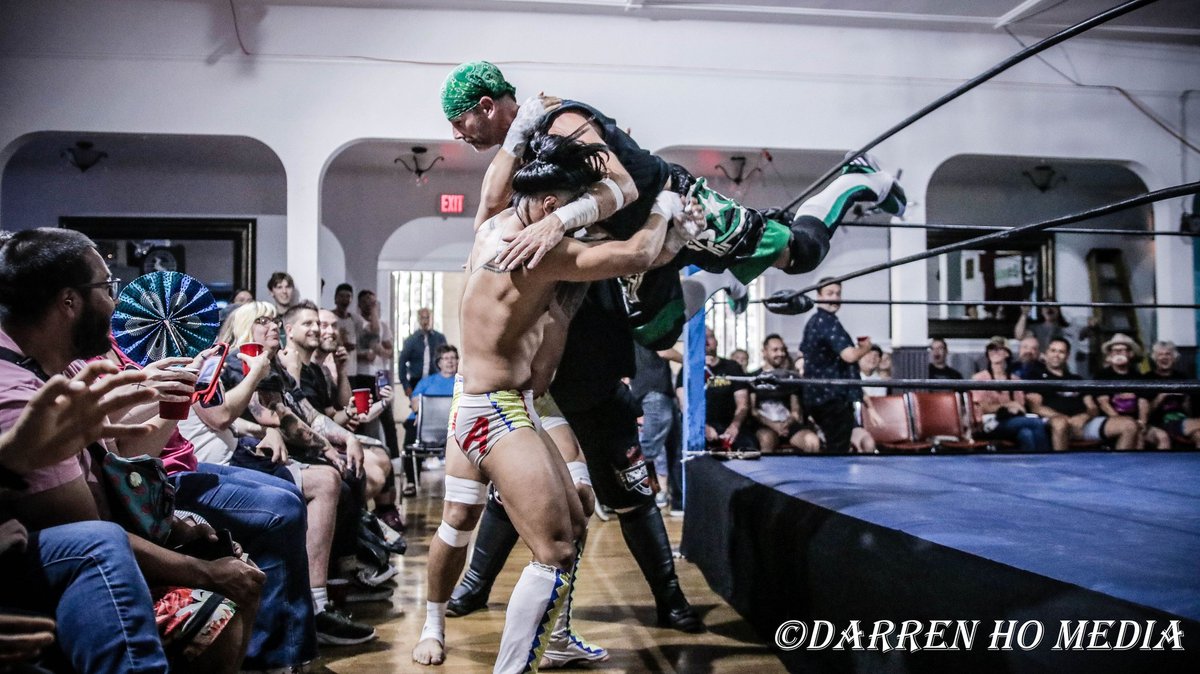 DarrenHoMedia's tweet photo. #GuiltyByAssociation (@Islander250 & @365EddieO) vs. #ILLaTribe (@CocoFlash69 & @GuerillaSuge) at @365pw at #WhiteEaglePolishHall in #JamesBay on July 21, 2023.
#365prowrestling #prowrestlingphotography #independentwrestling #prowrestling #professionalwrestling #wrestling https://t.co/DRzWKLIgP8