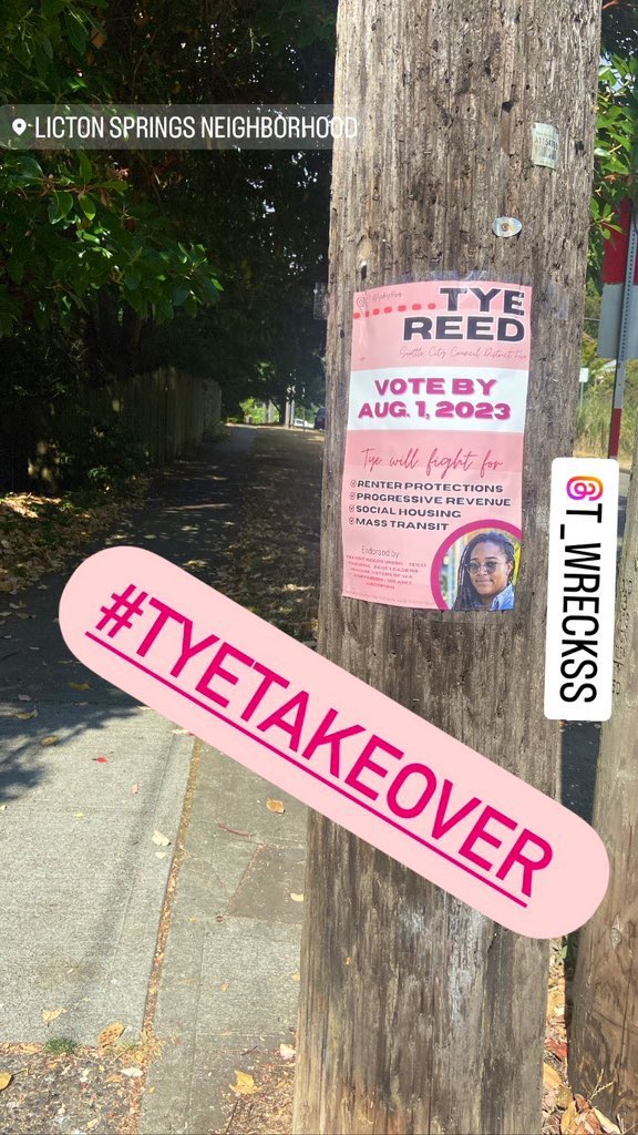 TyeForFive's tweet photo. Have you spotted her in your D5 neighborhood? 👀
#TyeTakeover #TyeForFive https://t.co/7Nl3PVPutb