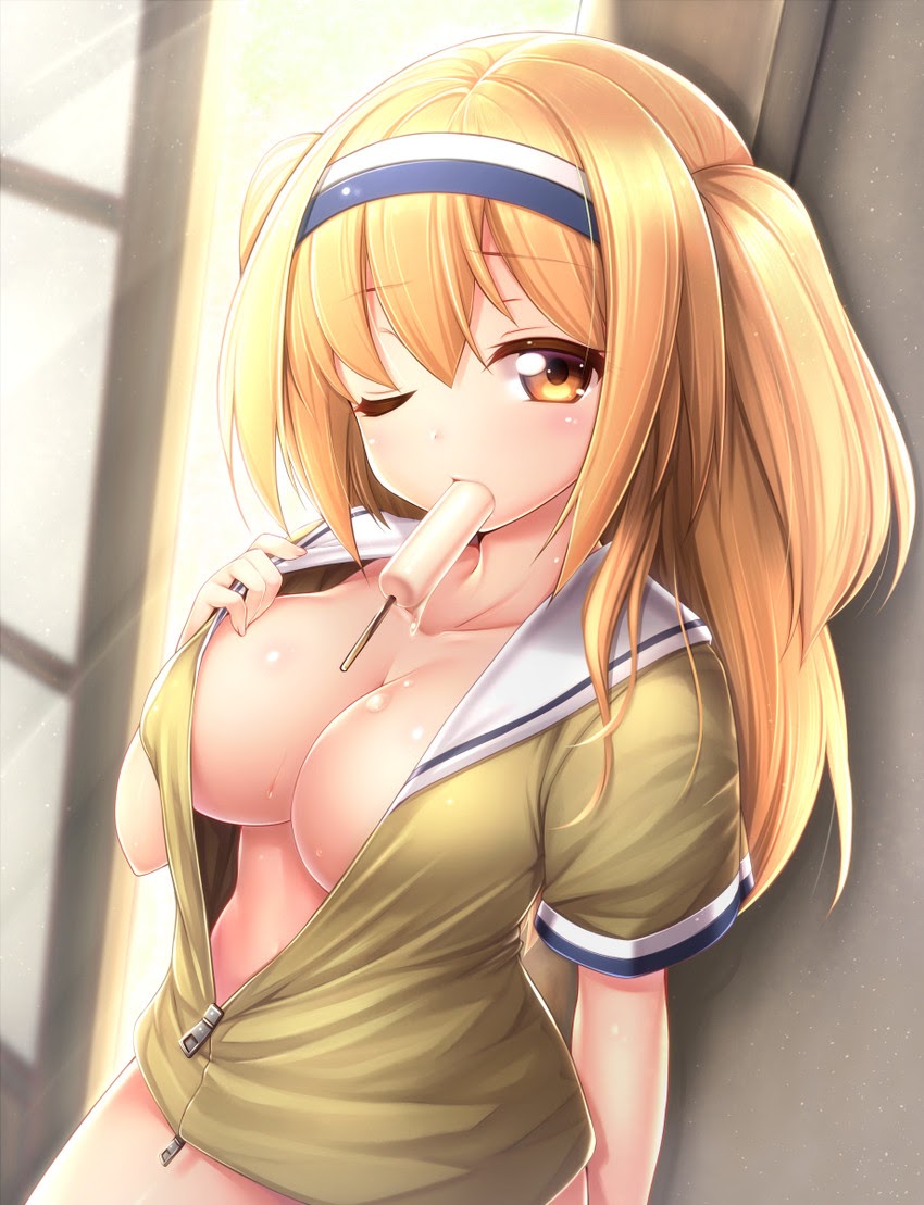 #SeductiveSunday 

"It's too hot today..... "