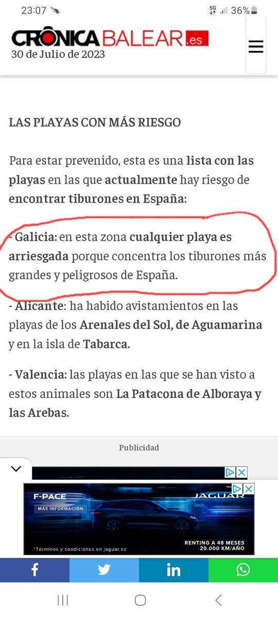 AndresCaaveiro's tweet photo. Hombre, creo que os habéis pasado un poquito, no?...@CronicaBalear_ @quincemil15000 @lavozdegalicia @TurismoGalicia_ https://t.co/nesbqUi3Vd