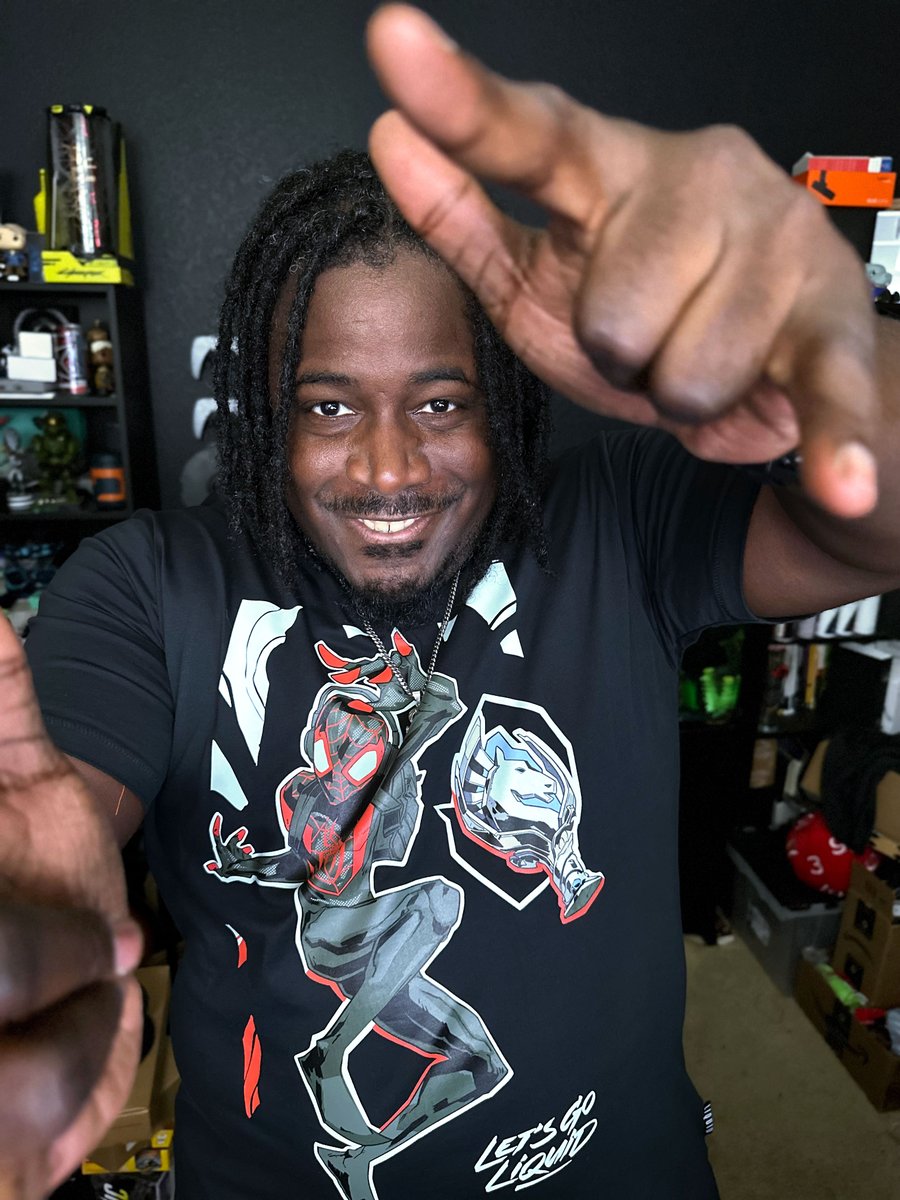 DeejayKnight's tweet photo. Did you catch the #TeamLiquid Spider-Man Collection drop? ๐ธ๏ธ๐
Just launched on the 28th, so you've got time get yours! ๐ท๏ธ
https://t.co/NARChddWjm
#LetsGoLiquid! #ad https://t.co/1rByGqV8aY