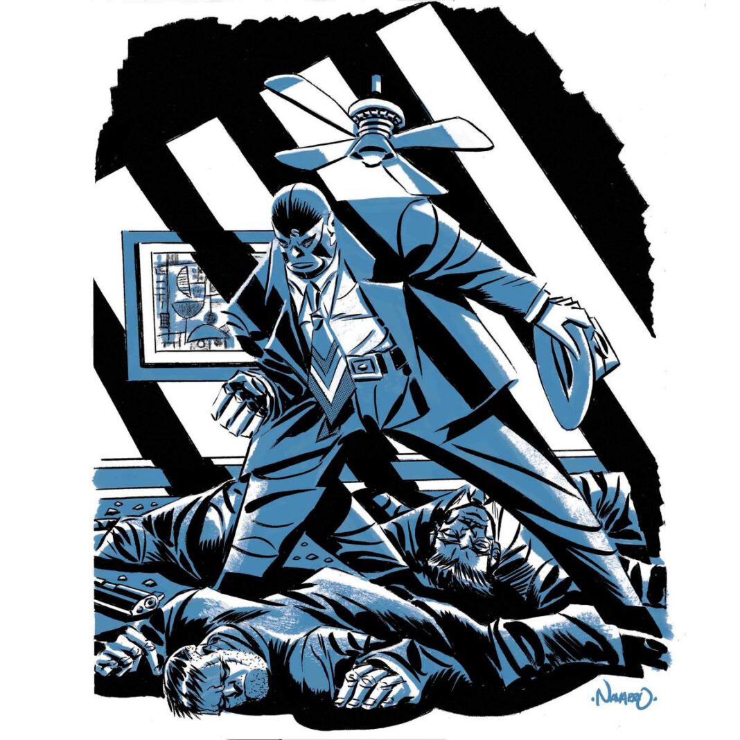 jbrentwallace's tweet photo. @Psychic_Driving Reminds me of the indy comic Sonambulo. https://t.co/LHbmKfwMgp