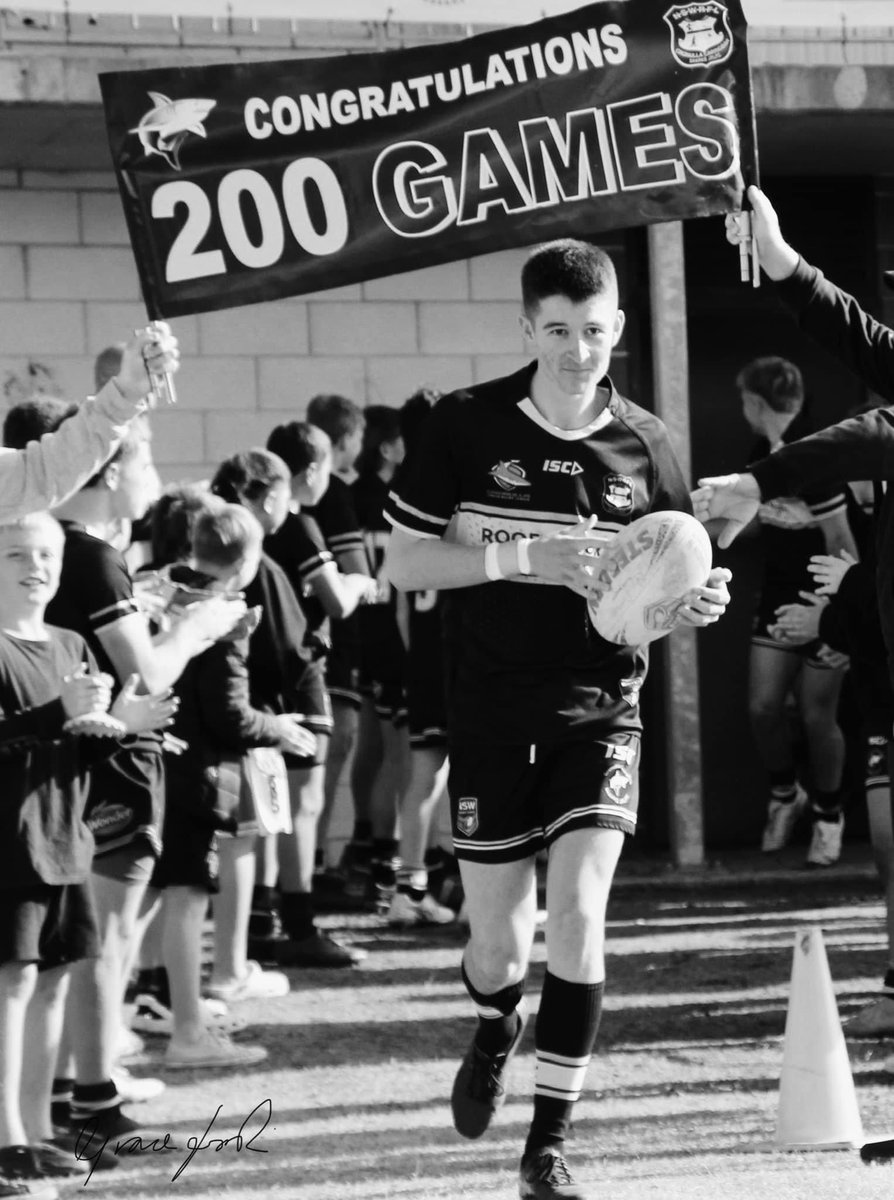 Max 200 games for <a href="/CronCbahSharks/">Cronulla Cbah Sharks</a> ⚫️⚪️🦈