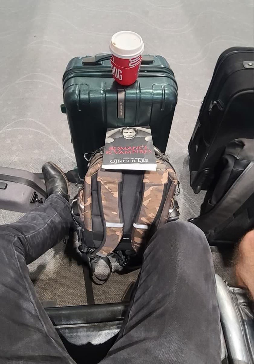 When your friend who is in a band, says he’s taking you on tour with him and sends you this…