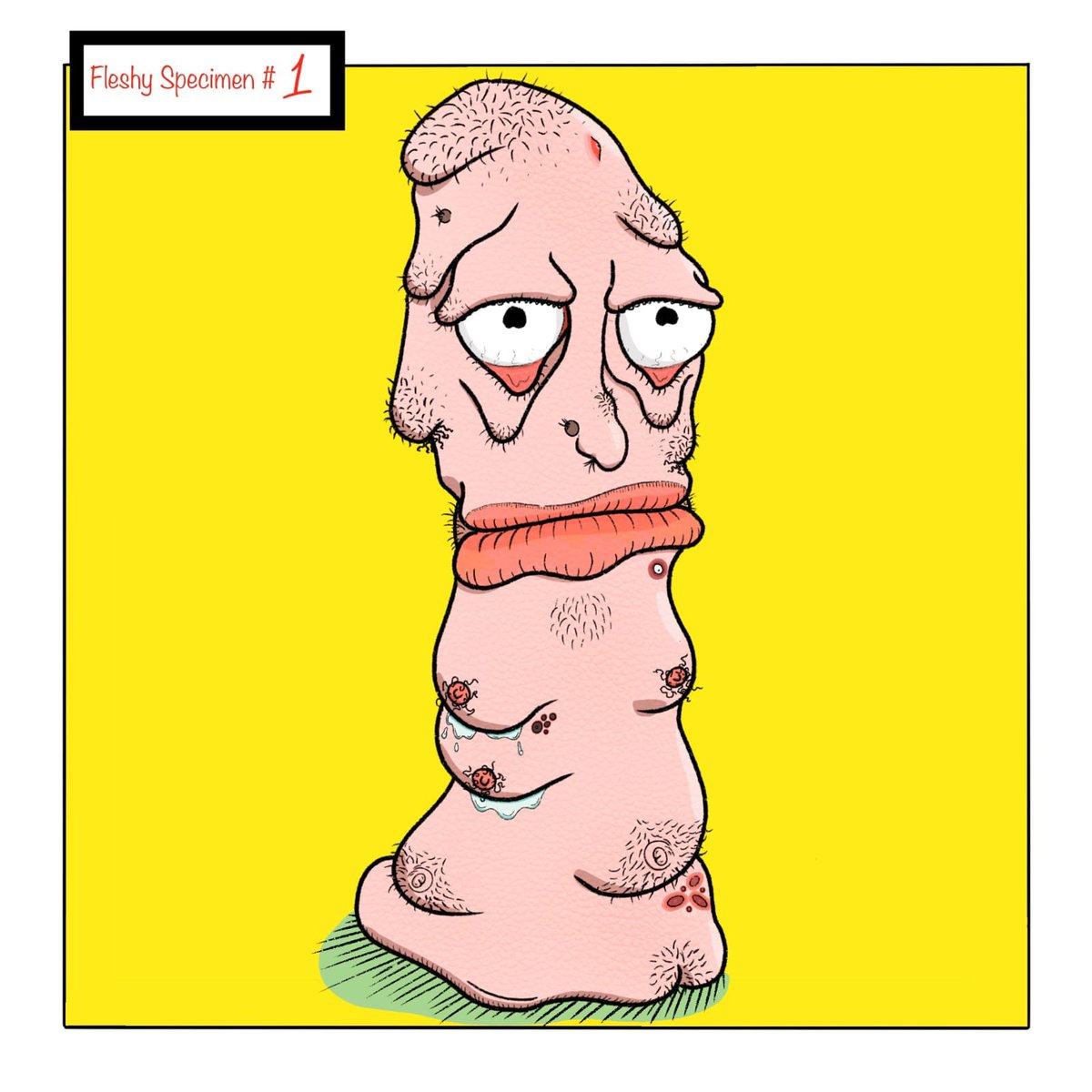 fleshiesworld's tweet photo. "Throughout my lifetime I have explored the cosmos as much as any human can. I thought I had found a degree of meaning to this life.
That was, until, I discovered a strange 'Fleshie World' inhabited by the most curious of creatures.” https://t.co/IOXpXU6plt