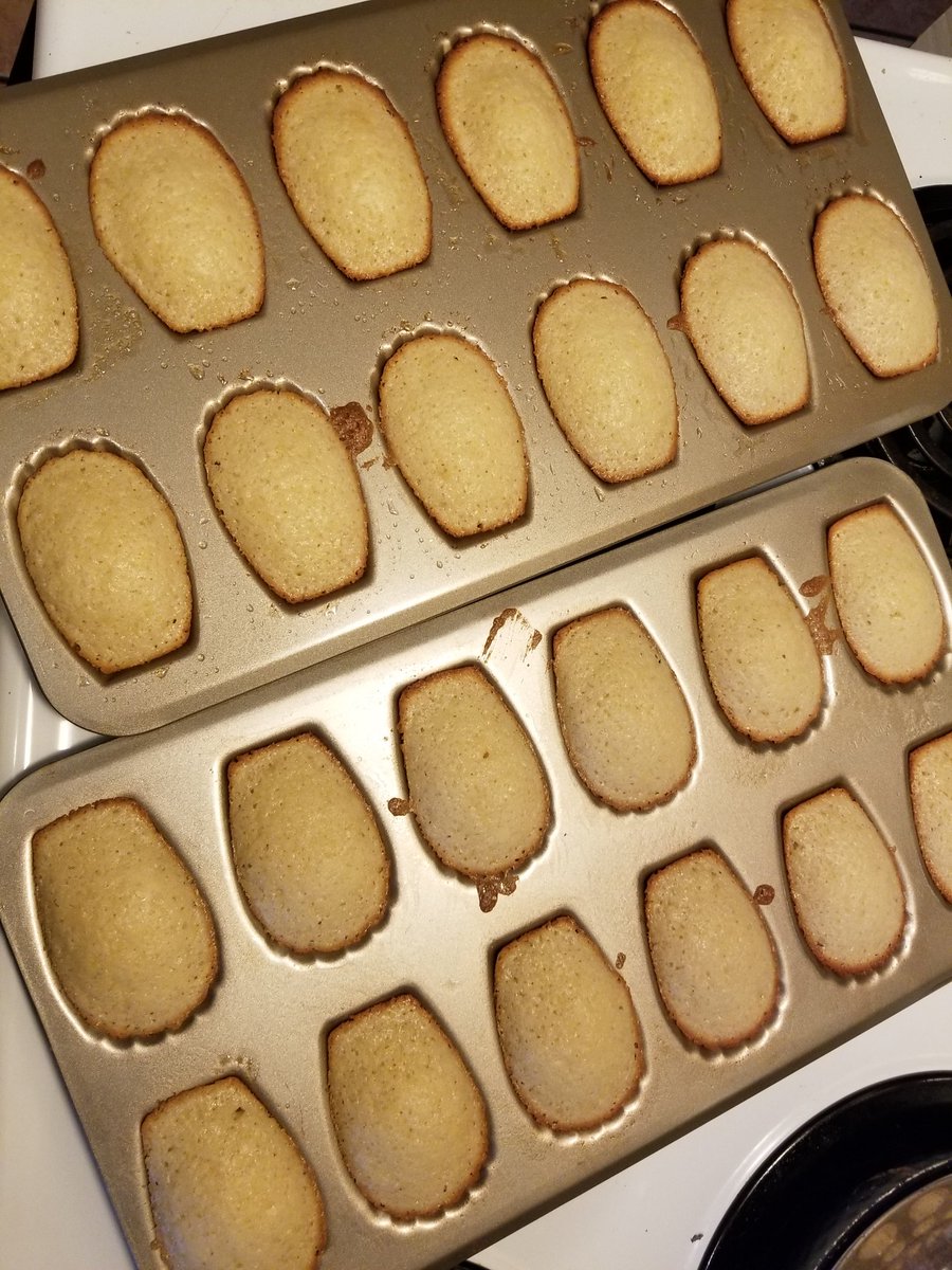 AndersonBooz's tweet photo. Why, yes, today is the perfect day to bake gluten free madeleines.

#NotAngryAB #yegartist #yegdt https://t.co/6I3iRTFBaT