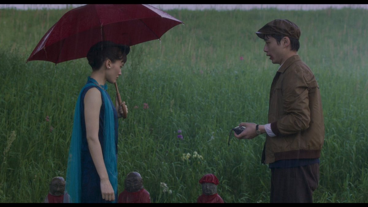 cine_amante's tweet photo. Gratísima sorpresa con #ColorMeTrue, una suerte de 'La rosa púrpura de El Cairo' a la japonesa. Es muy tierna, tiene un dúo casi inmejorable con Haruka Ayase y Kentaro Sakaguchi, su toque jugando con los colores y funciona bien. Un drama romántico con metacine siempre es un sí. https://t.co/GRET57ORvw