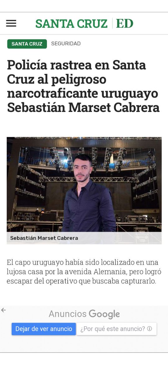 olgasuarez2's tweet photo. @JuanFaroppaF Por culpa del amiguito ,esperando el nuevo video de la #Bolivia ,habrá #escapado hacia Narcoguay ?Hay que agendar el Celular ,por si alguien lo ve !!! https://t.co/StUq9KvE1H