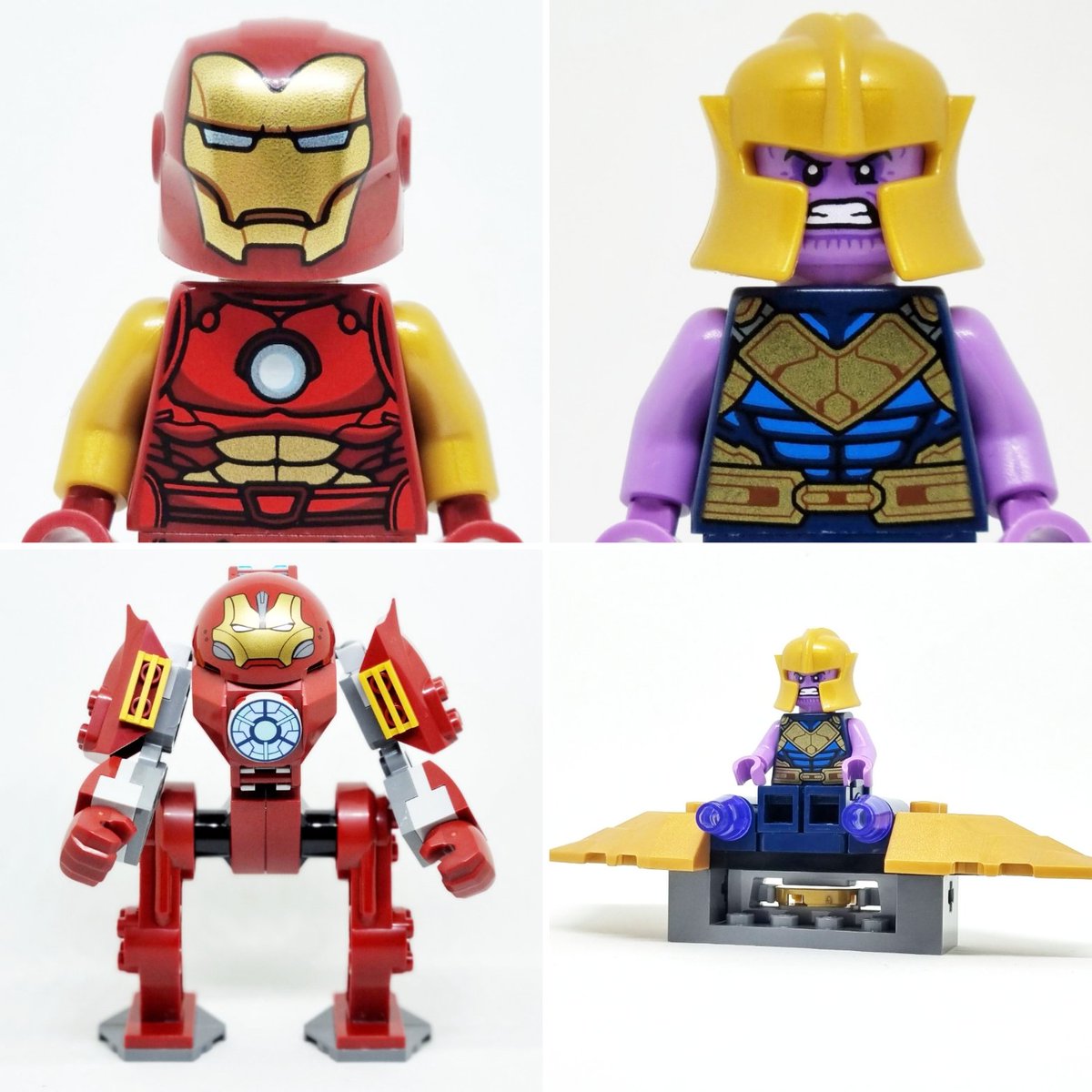 RedmarkBricks's tweet image. Iron Man Hulkbuster Vs. Thanos set 76263.

#ironman #thanos