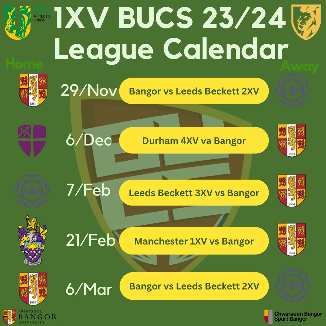 Save the dates! Our First Team BUCS Match days have been released. Some may be subject to change, more information will be announced closer to the time if this is the case. We are really excited for our challenging coming season.