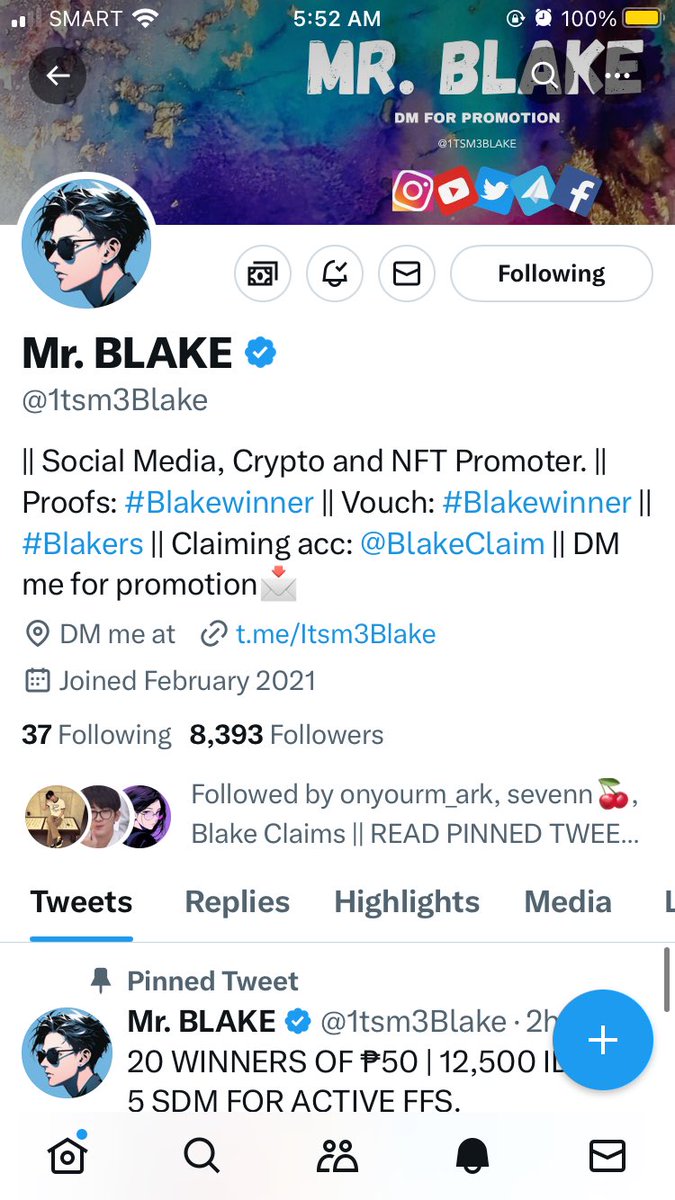 multixxlvr's tweet photo. @1tsm3Blake @BlakeClaim Happy 5k https://t.co/EvlzxwhXhm