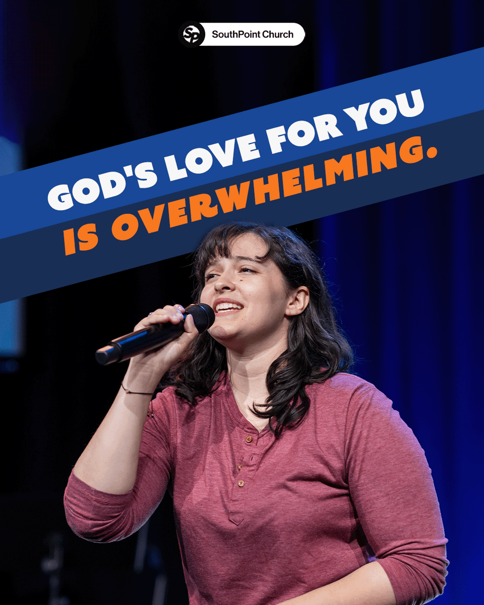 SouthPoint4u's tweet photo. God's love is more than just enough for our present moment. His love fills our past and our future. 🥰😇

#SouthPointChurch #LeonardtownMD #GodsLove #UltimateLove #UnfailingLove https://t.co/xNWXWJ2F4y
