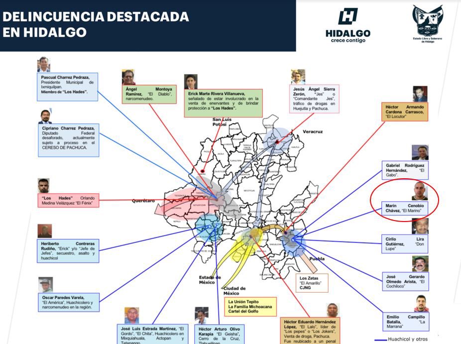 The government of Hidalgo captured “El Peluche”, the 2nd in command of Los Cenobios, one of the main criminal organizations involved in fuel theft in the state.

By <a href="/Redlogarythm/">UnknownCaptcha</a> 

borderlandbeat.com/2023/07/el-pel…