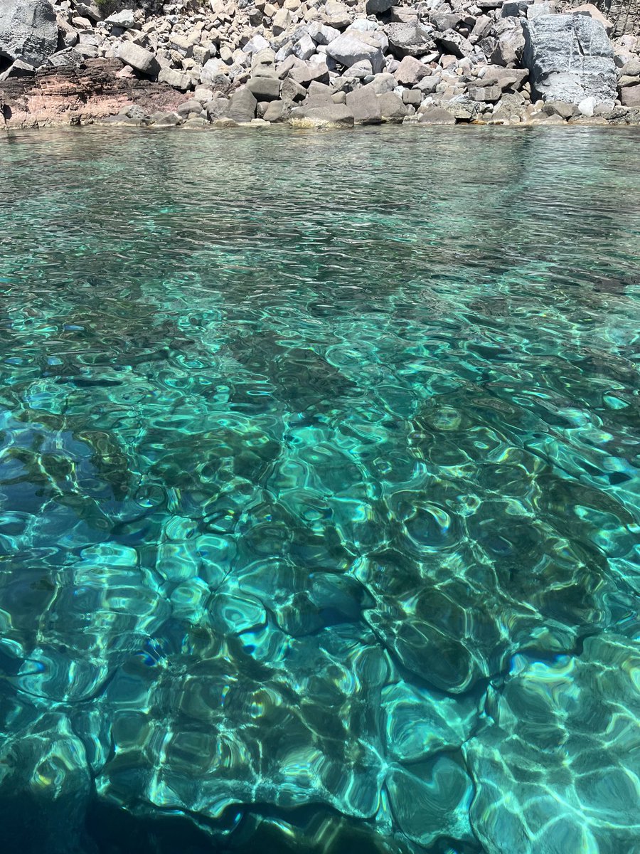 Verde smeraldo.
#IsoladiSanPietro #CapoRosso #Sardegna