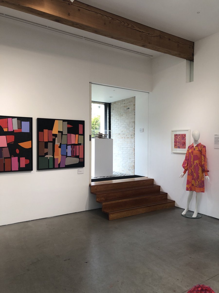 KINugent's tweet photo. Sublimely satisfying couple of hours spent today at small, but perfectly formed, Bernat Klein exhibition ⁦@StudioPavilion⁩ in Bellahouston Park, on til 20th August. Worth it for lovely ⁦@ZMArchitecture⁩ building alone. https://t.co/2peHGidEGJ