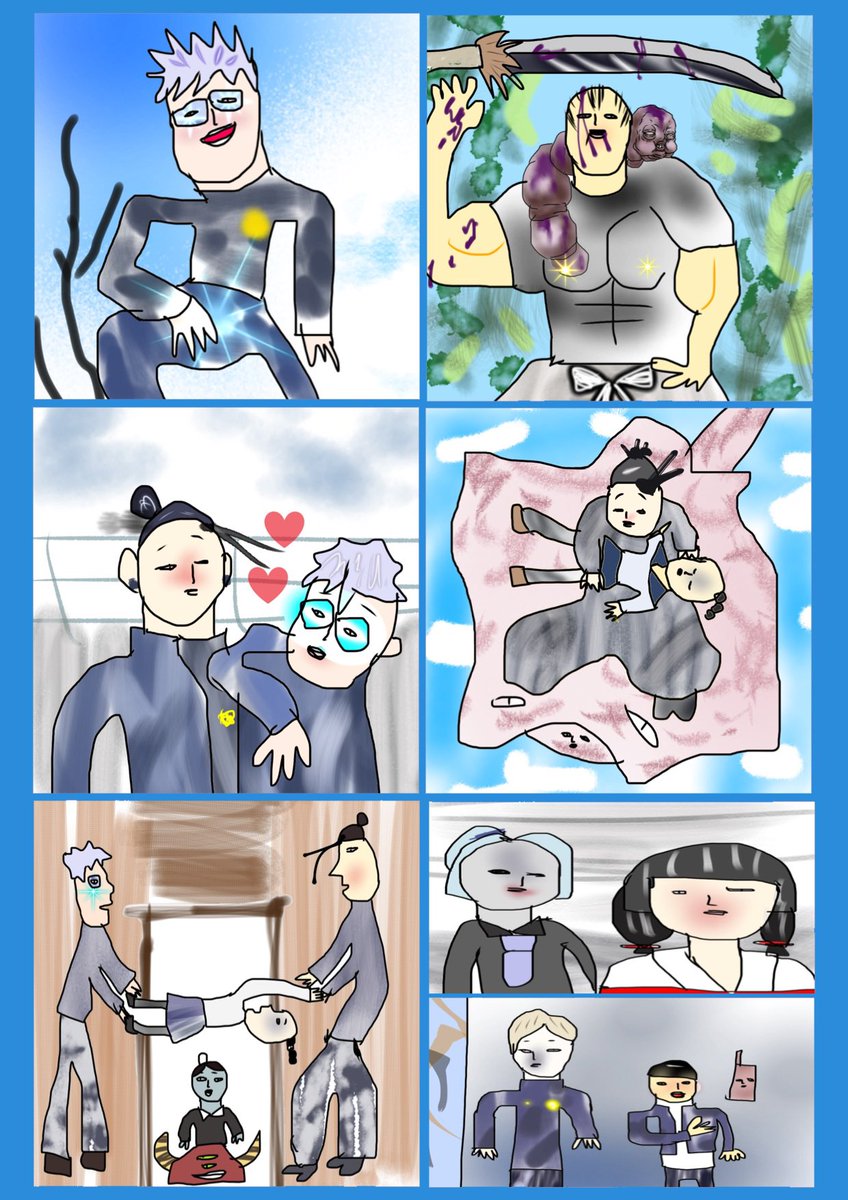 作画崩壊編🙇
ぶきこちゃんはお気に入りらしく頑張って描いたようです😲 