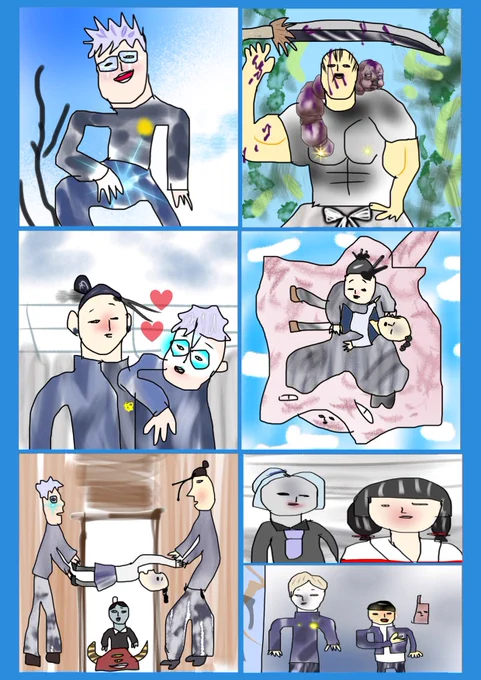 作画崩壊編🙇
ぶきこちゃんはお気に入りらしく頑張って描いたようです😲 