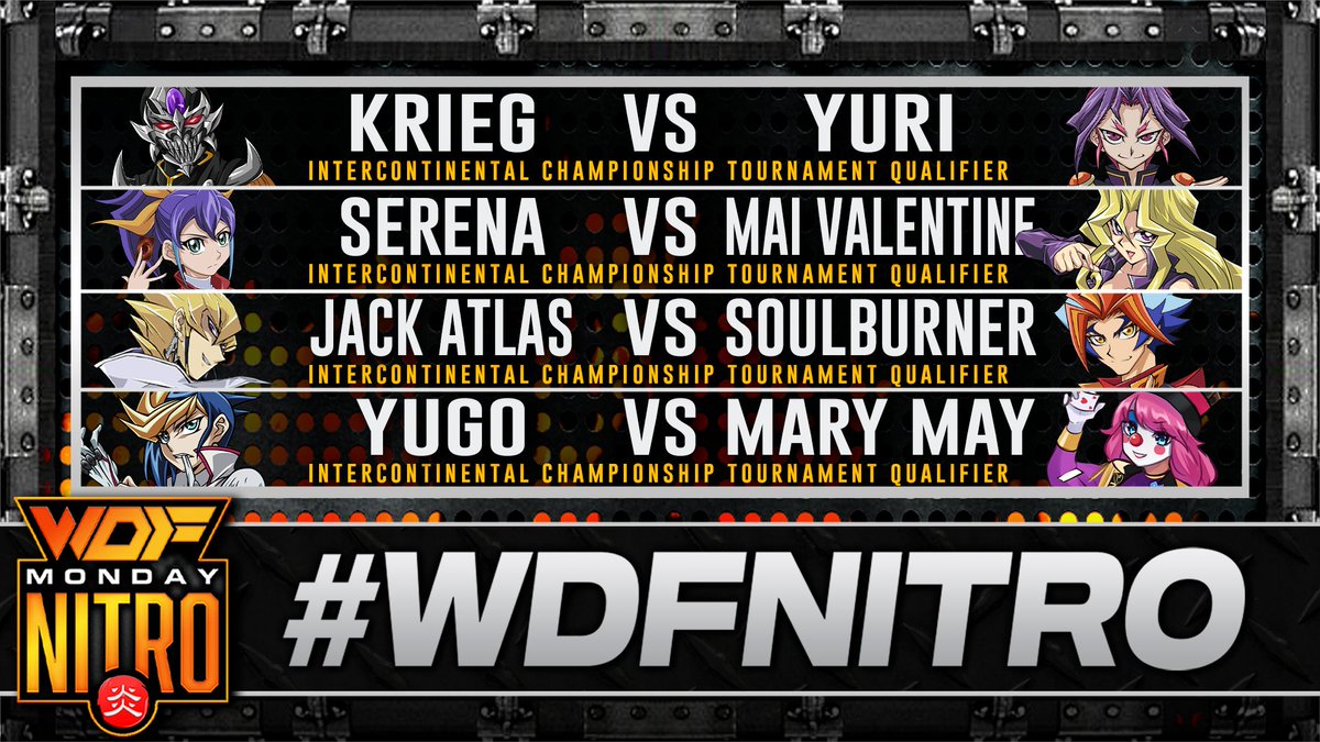 DUEA_WDF's tweet photo. Tomorrow. The first round begins on #WDFNitro, then, next week the tournament begins proper on #WDFThunder!! https://t.co/UFrYLG57gN