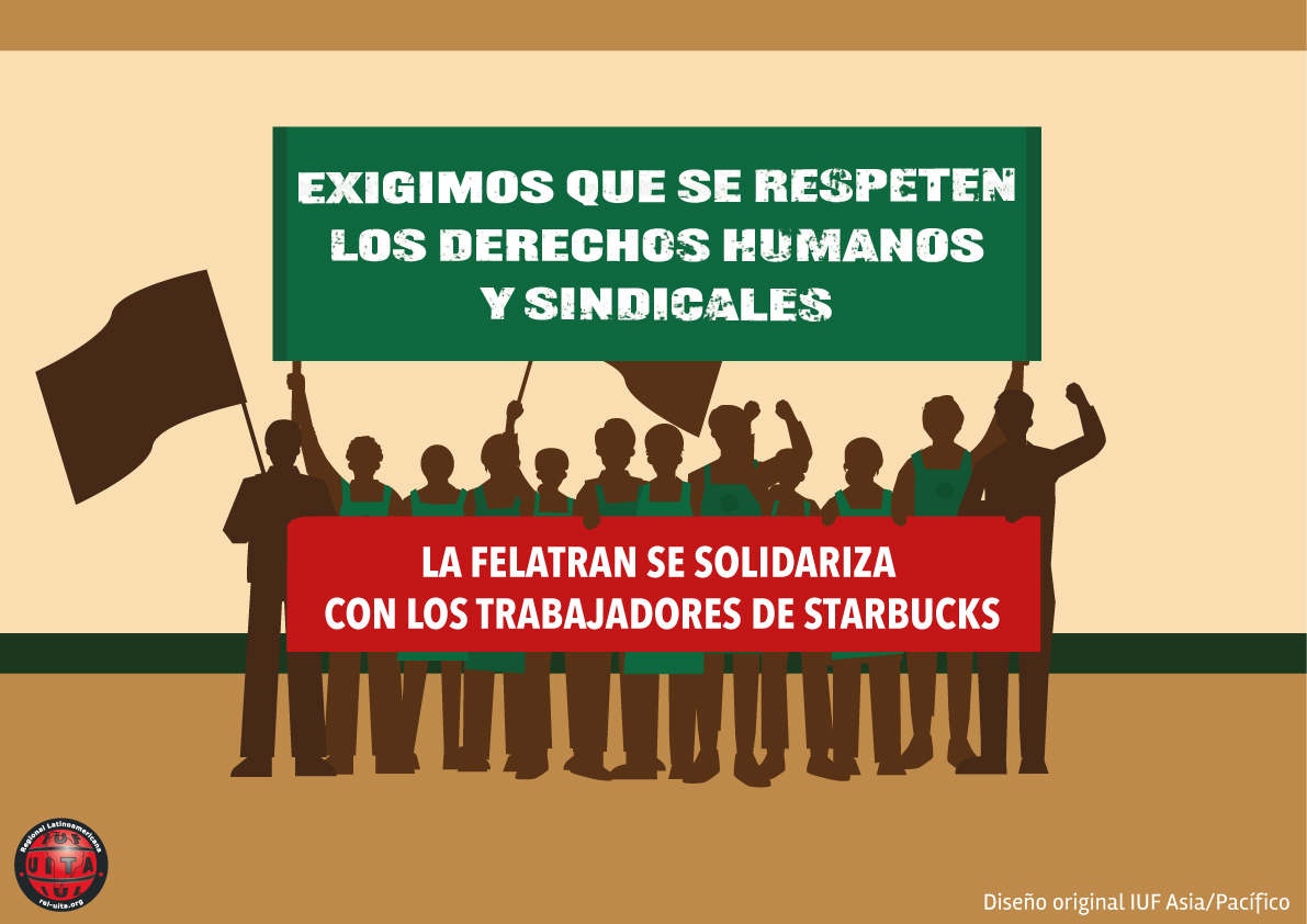daniel_reluita's tweet photo. Los trabajadores sindicalizados de Nestlé repudian que su empleador haga negocios con una empresa antisindical como Starbucks. Los productos de café de Starbucks envasados en las plantas de Nestlé representan una cultura corporativa antisindical.
#starbucks #Nestlé https://t.co/sQMmQiiJ1u