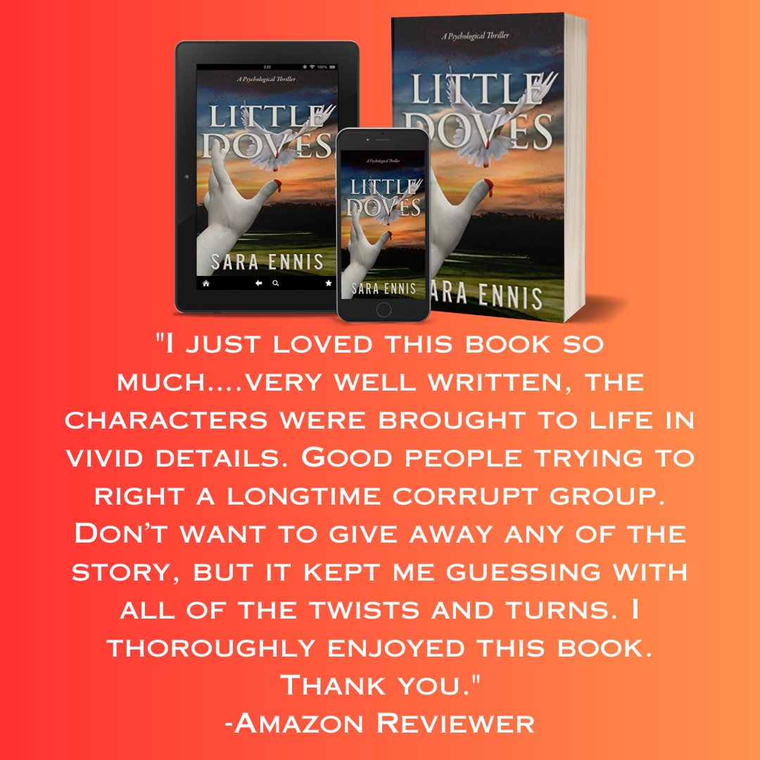 Twenty years ago, a 14-year-old was abducted, raped and viciously murdered. Now, on the anniversary of her disappearance, another young girl has gone missing, from the same exclusive country club.

 loom.ly/l-6rkwo

#saraennis #littledoves #psychologicalthriller