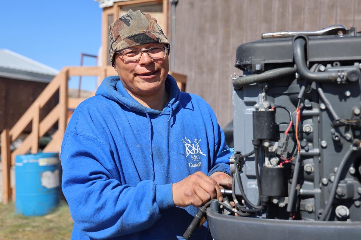 I’m in Naujaat this week to talk to locals about what Inuktut language means to them. I spoke to youth, hunters and elders.