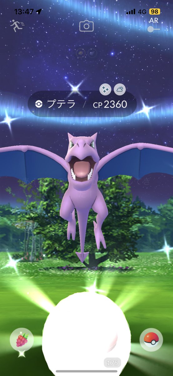 stou3104's tweet photo. #ポケモンGO #色違い
アマルスめっちゃ嬉しいです☺️
なんか飛んでるやつも😂
💯もでた！
そして最後にお分かりいただけただろうか... https://t.co/zYdTCii1hy