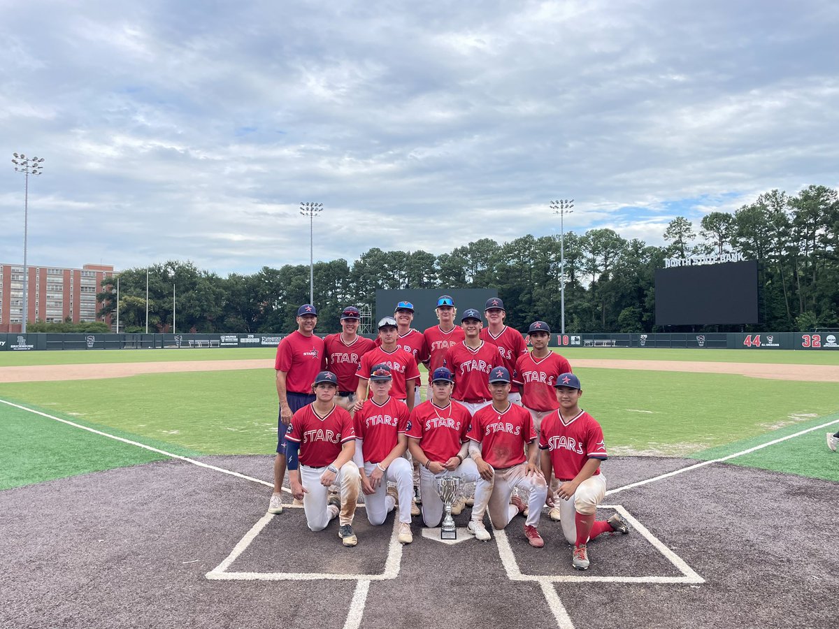 DynamicBaseball's tweet photo. Congrats to the @STARSBASEBALLVA for taking home the 17/18u #DBRaleigh taking down a tough @tpanationals team. 

Post game interview with Coach Sisk and standout player Jake Ludwig #DBRaleigh https://t.co/Gz1sF3abvc